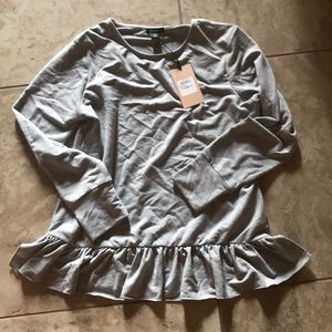 Halogen long sleeve top